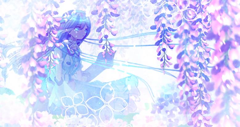 梅雨と私の思い出|makoron117的紫阳花插画图片