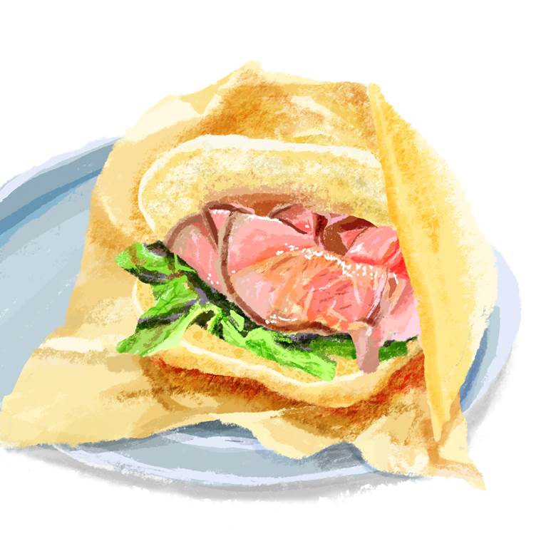 食物, bread, Launch