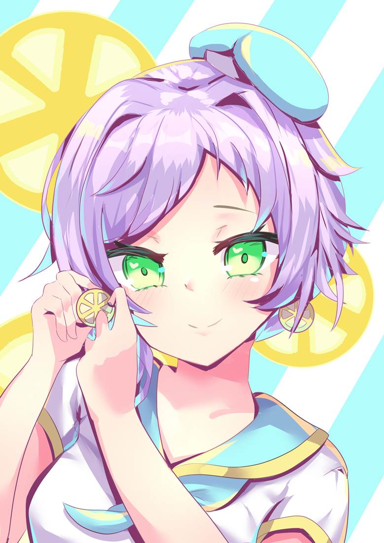 夏天, 柠檬, 水手服, 原创