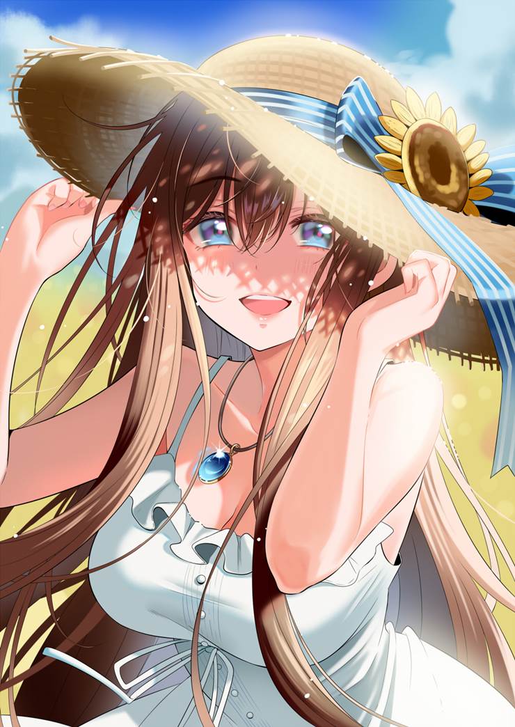 闪亮亮的大姐姐们，P站画师piyopoyo作品集 ID:42956154