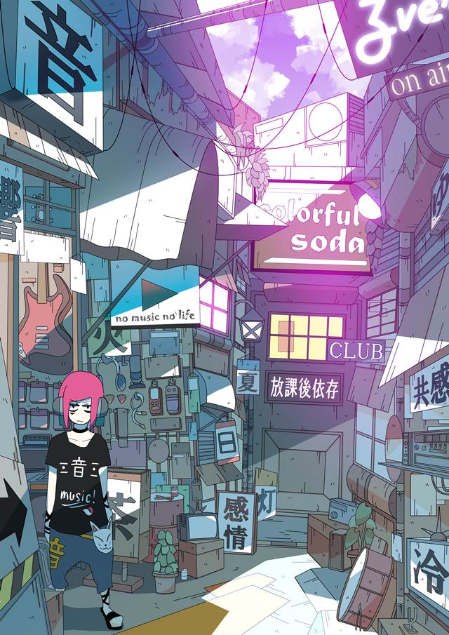 别样的风景投稿作品_P站画师六番作品分享