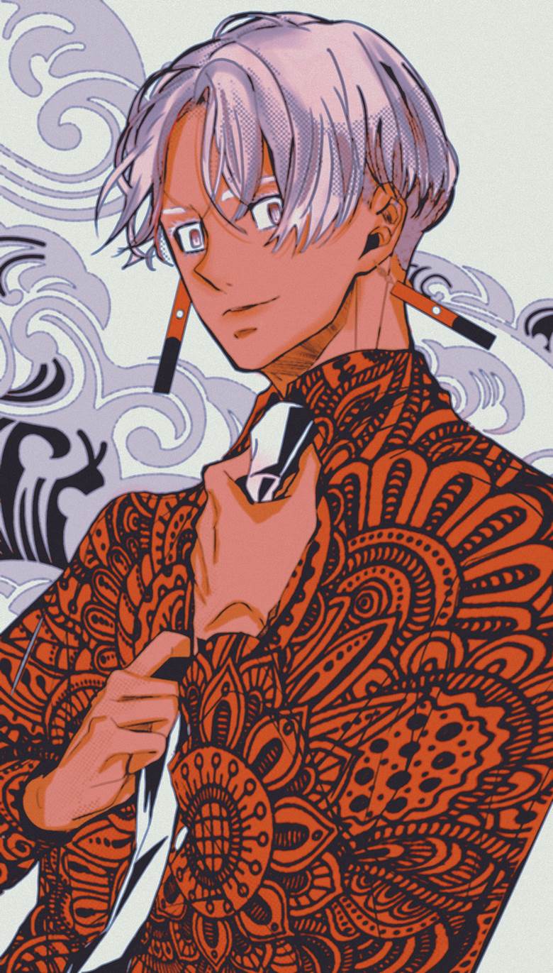 黒川イザナ化鲇的东京复仇者插画图片