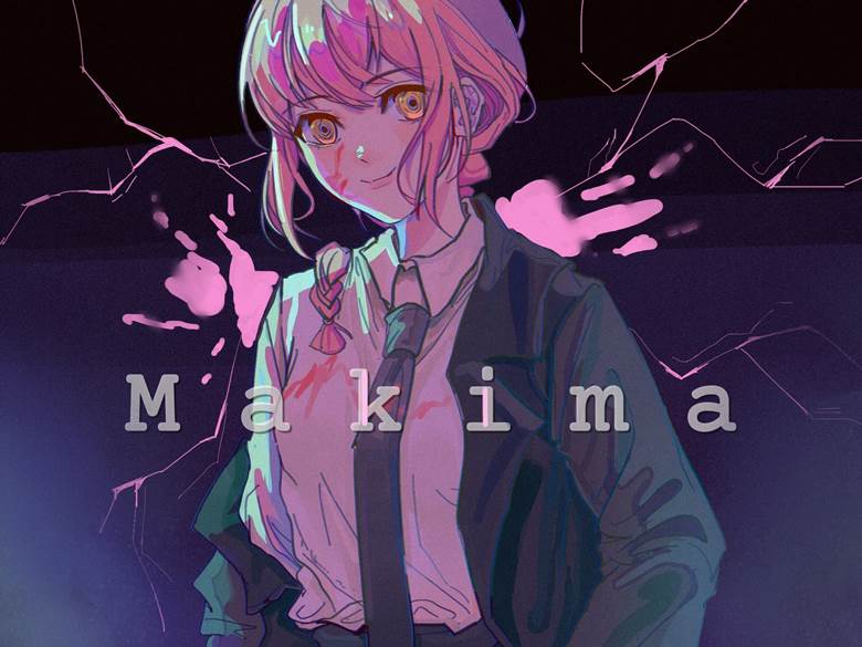 无题白鸠89的电锯人插画图片