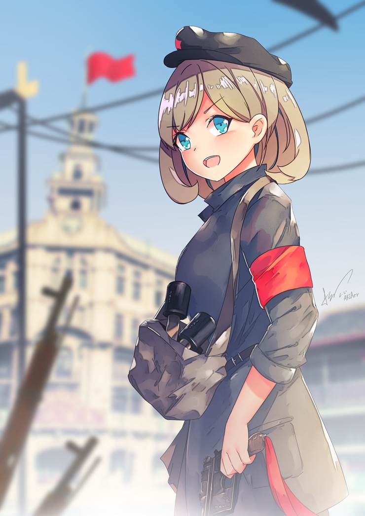 Military,唐可可,小女孩图片