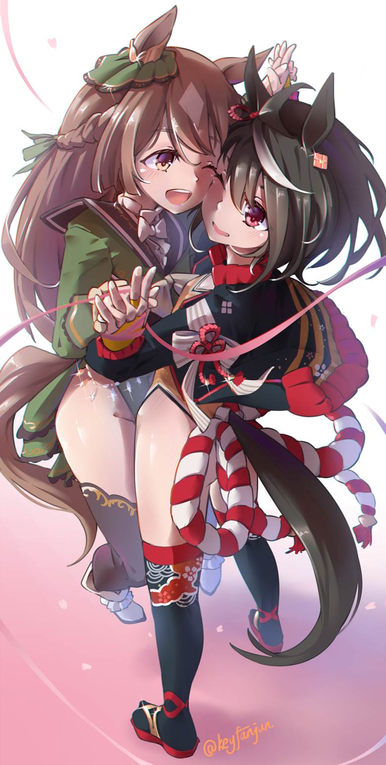 马娘, 赛马娘Pretty Derby, 里见光钻（赛马娘）, 北部玄驹（赛马娘）, 女孩子, 赛马娘Pretty Derby 1000收藏, 体操服, 没穿裙子