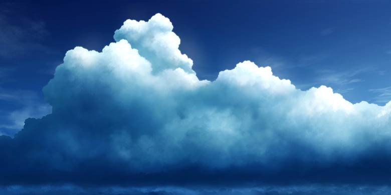 青々ともくもく|Petta的天空云层插画图片