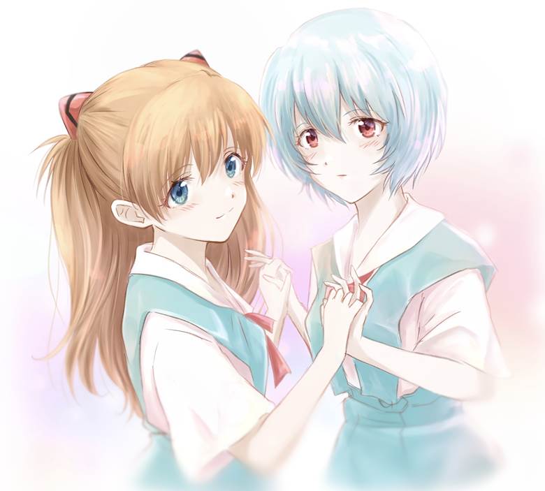 Asuka&Rei|Arin的新世纪福音战士插画图片