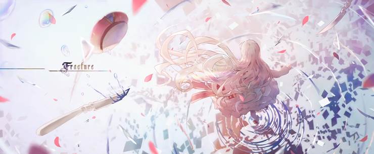 young girl, rhythm game, White Hair, hikaru, Hikari (Arcaea), Arcaea 1000收藏