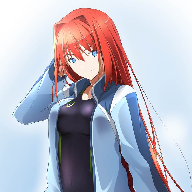 tsukihime, Aoko Aozaki, competition swimsuits