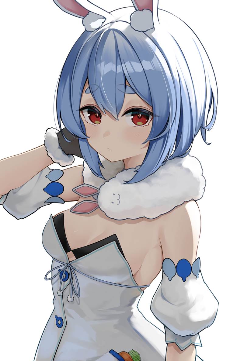 兔耳, 短发, Usada Pekora, Hololive, Pekora Usada fanart, 虚拟youtuber, Virtual YouTuber 1000+ bookmarks