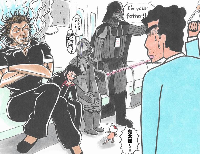 碇源堂, Bondrewd, 达斯·维德, 野原广志, Baki Hanma, 新世纪福音战士, 来自深渊, 星球大战