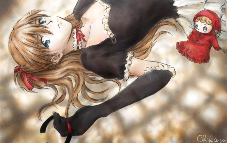 eva, 新世纪福音战士, 新世纪福音战士, 明日香, 哥特萝莉, EVA 100收藏