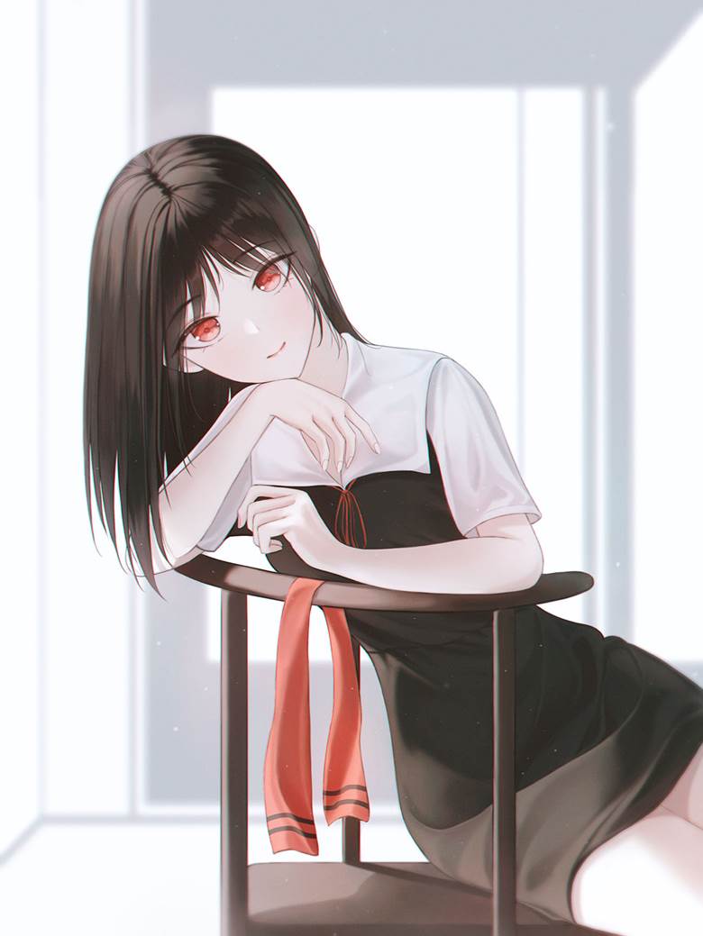 Kaguya Shinomiya, Kaguya-Sama: Love is War, jumper skirt, summer clothes, string ribbon, Kaguya-sama: Love is War 1000+ bookmarks
