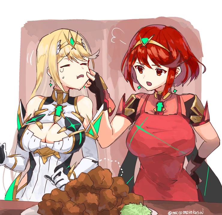 异度神剑2, Pyra/Mythra, 焰（异度神剑2）, 光（异度神剑2）, 欧派, 异度神剑500收藏