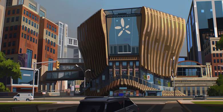 impasto, background, scenery, scenery, drawing on board