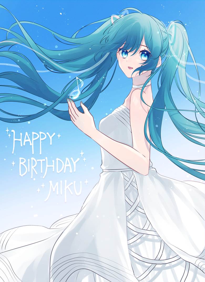 p站id:197924076861852021·03·12お誕生日おめでとう初音未來哽れ