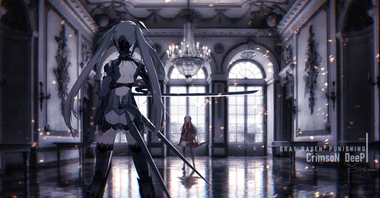 Punishing: Gray Raven, Lucia, Crimson Abyss, 战斗少女, Lucia: Crimson Abyss