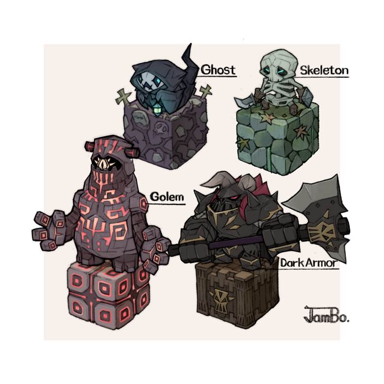 Cube4|JamBo的怪物pixiv插画图片