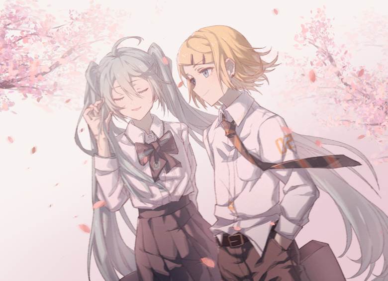 点击标签 / 欣赏更多初音未来镜音铃查看原图喜欢看# 镜音铃 的图片?