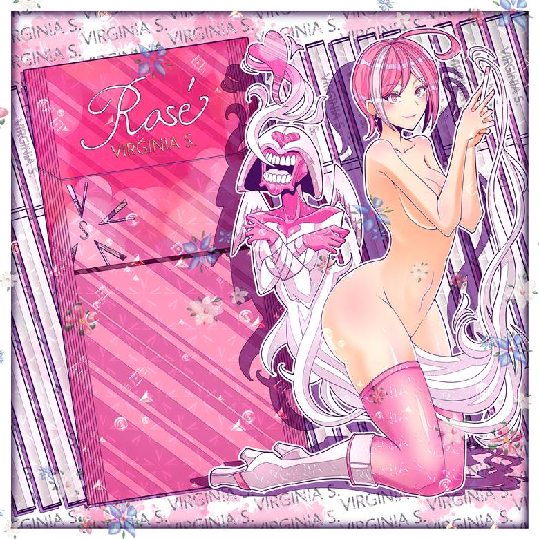 tobacco, 香烟, 粉色, horny pink