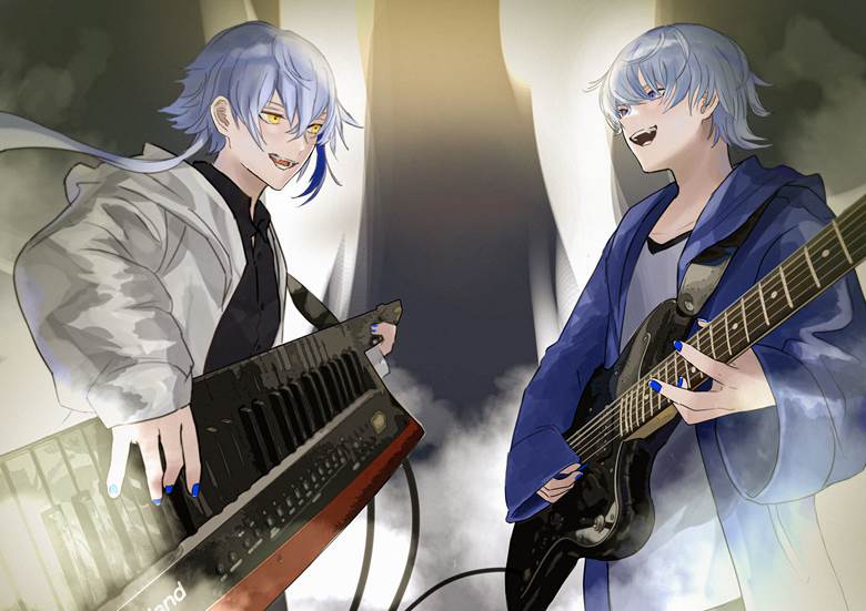 creation, Original, original, boy, original male character, digital, guy, guitar, singer