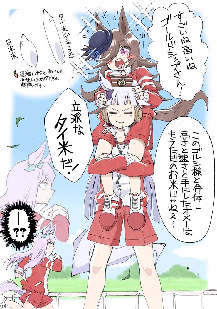 马娘, Gold Ship (UMPD), 米浴（赛马娘）, 目白麦昆（赛马娘）, 赛马娘Pretty Derby