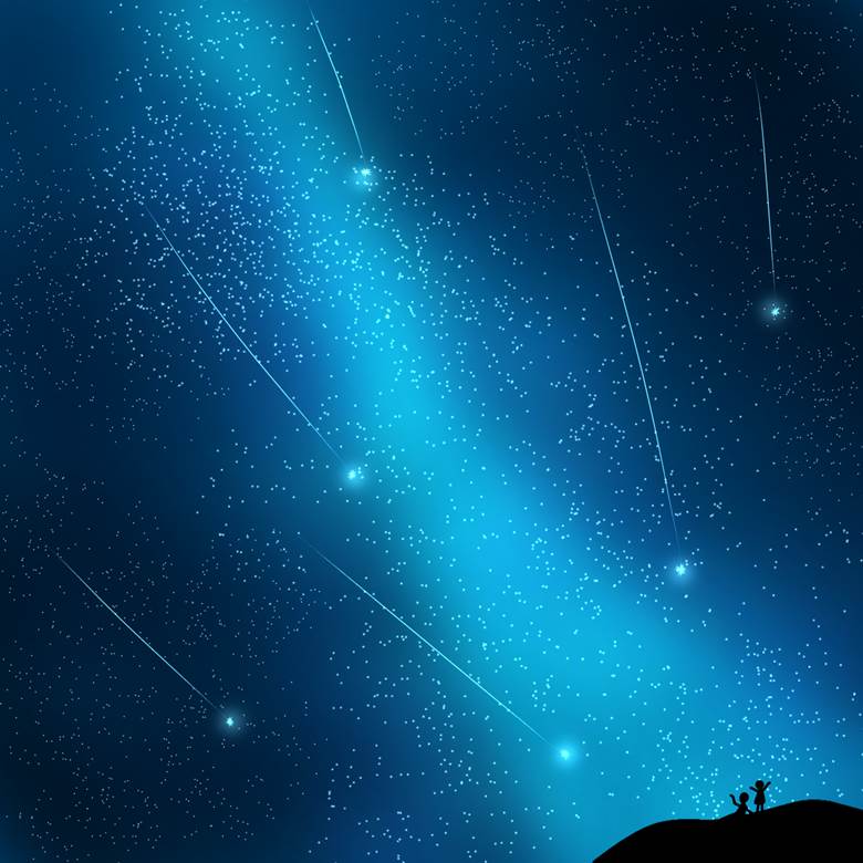 shooting star|もものきち的Pixiv风景壁纸插画图片