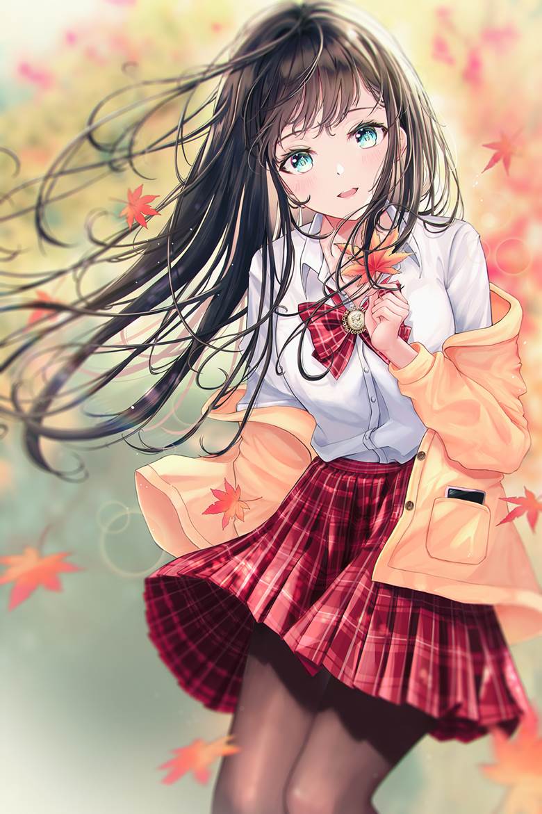 秋|Kumi的秋天美景插画图片