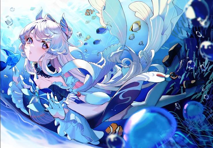 壁纸美图|插画师ice的原神插画图片