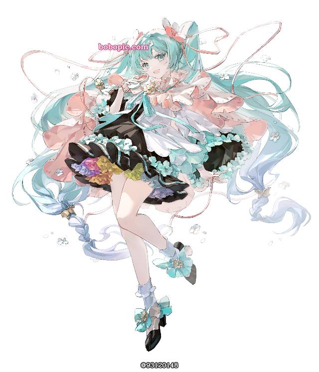 初音未来,可爱,太美了,白皮肤,这个初音真美好图片