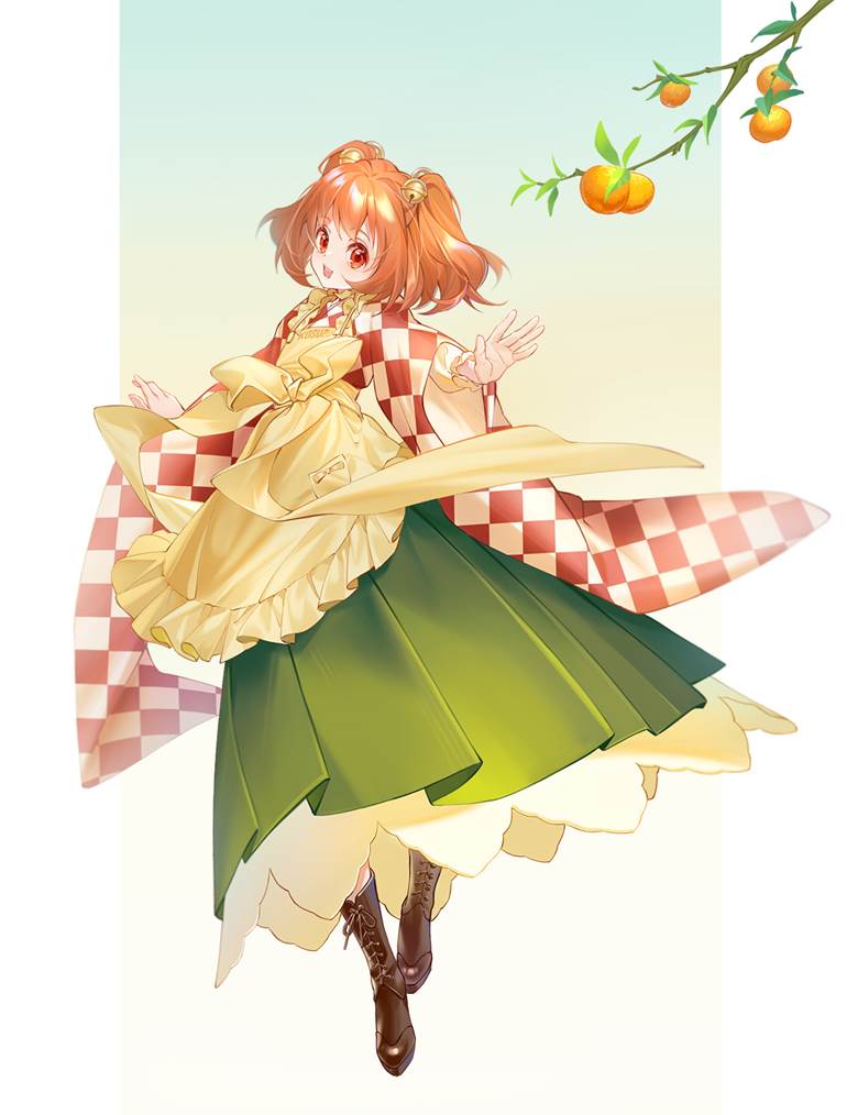 橘|Vieny的秋天美景插画图片