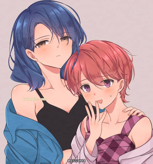 一张石动双叶,花柳香子,少女歌剧绘画图片