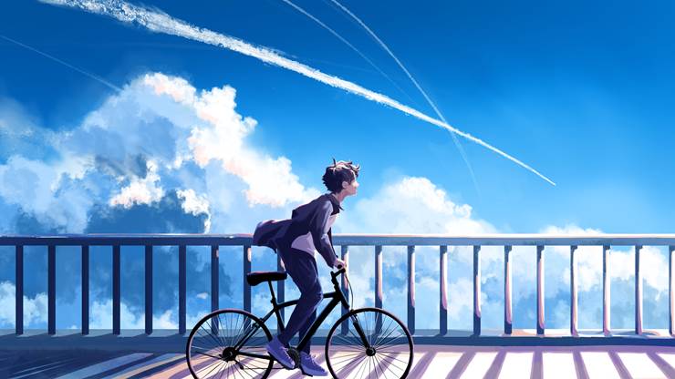 A Sunny Future|Taizo的Pixiv风景壁纸插画图片
