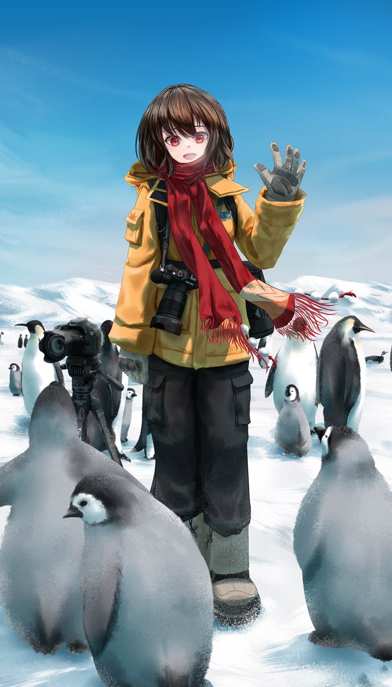 文的南极之行|fasnakegod的Pixiv风景壁纸插画图片