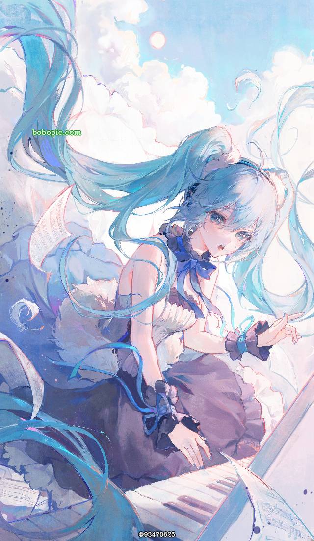 VOCALOID,初音未来,太美了,第七龙神2020,美ク图片