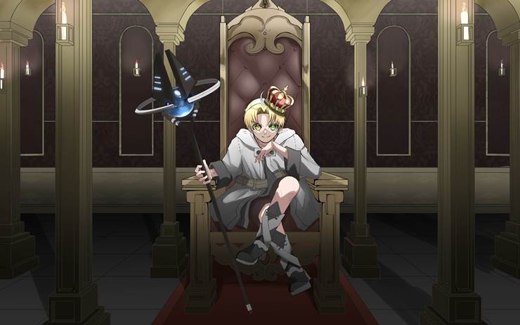 blonde, Mushoku Tensei, Rudeus, cool, different world, Rudeus Greyrat