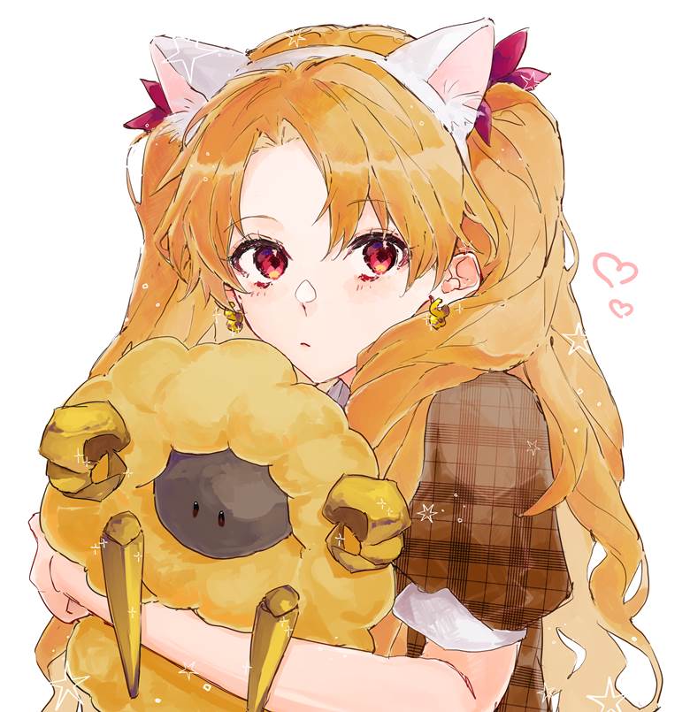 插画, 女孩子, cat ears, 埃列什基伽勒, Dumuzid (Fate)