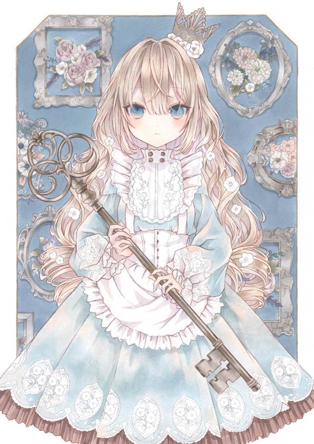 原创, copic马克笔, 手绘, 爱丽丝, 女孩子