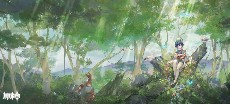 Genshin Impact, created by the original author, Venti (Genshin Impact), Genshin Impact 10000+ bookmarks, beautiful, white tights