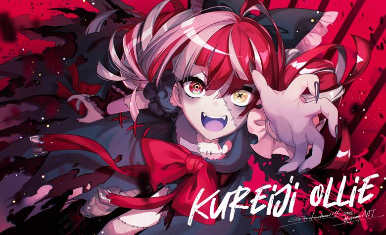 Kureiji Ollie, Hololive, 二次创作, 虚拟主播, Virtual YouTuber 1000+ bookmarks