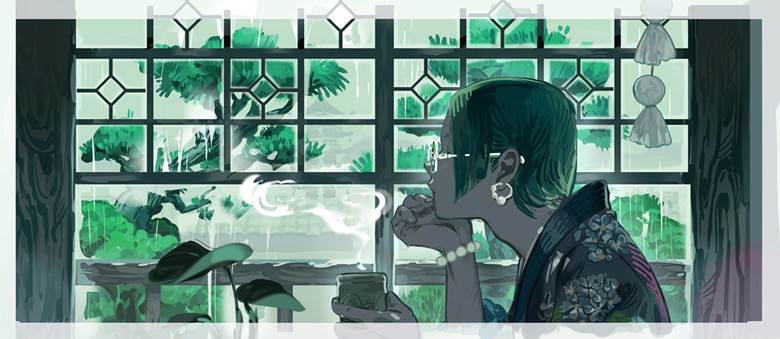 原创, background, 和风