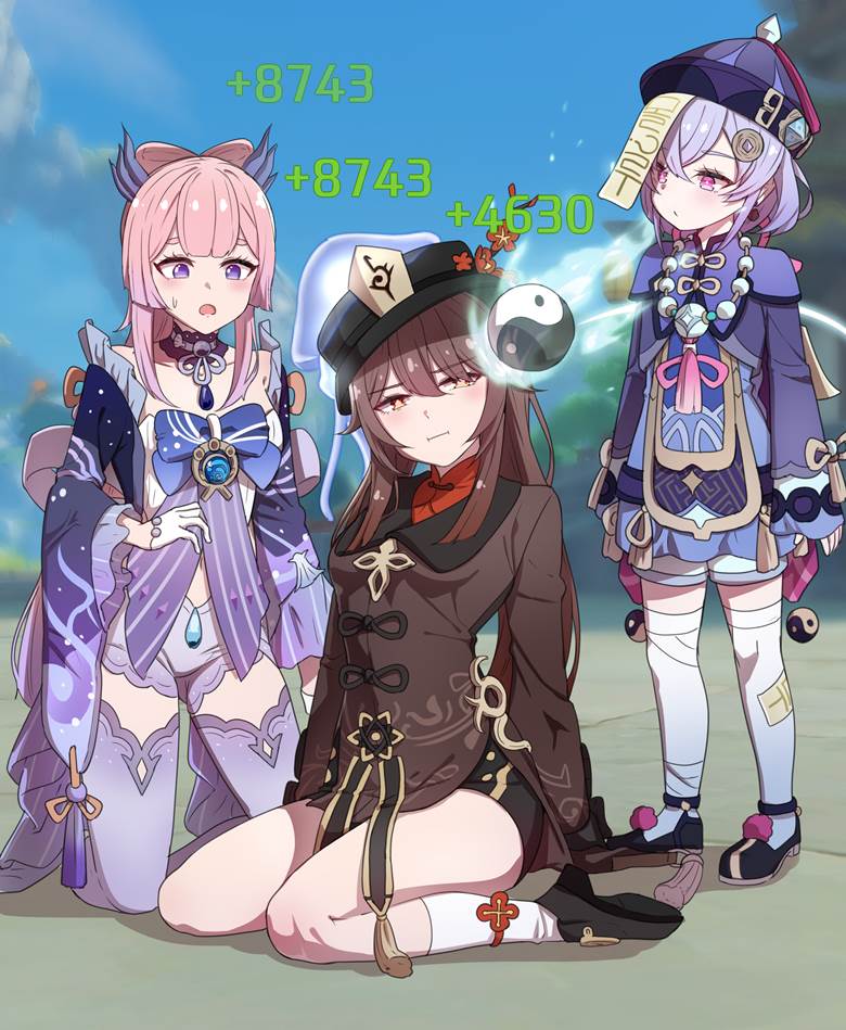 Genshin Impact, Hu Tao, 原神10000收藏, Hu Tao (Genshin Impact)