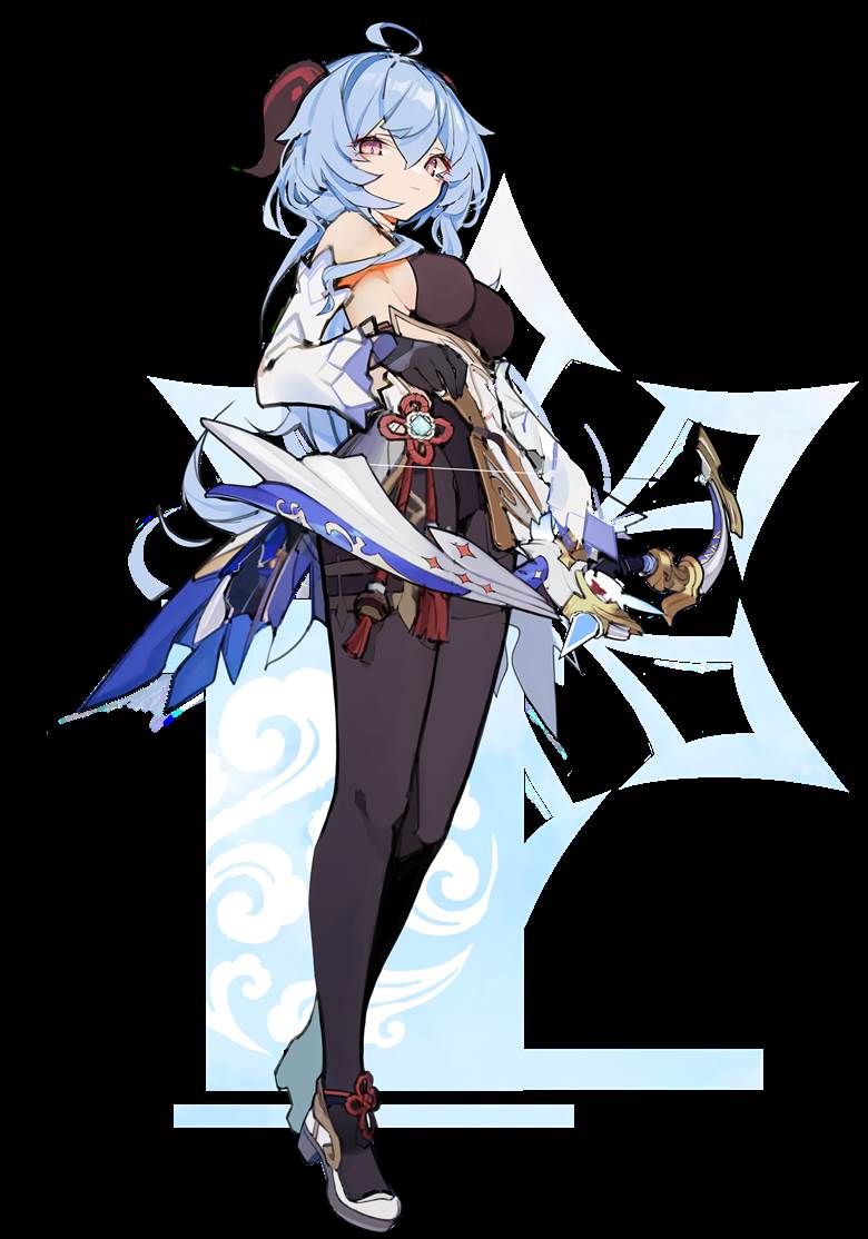 女孩子, Genshin Impact, Ganyu, Ganyu (Genshin Impact), 原神5000收藏