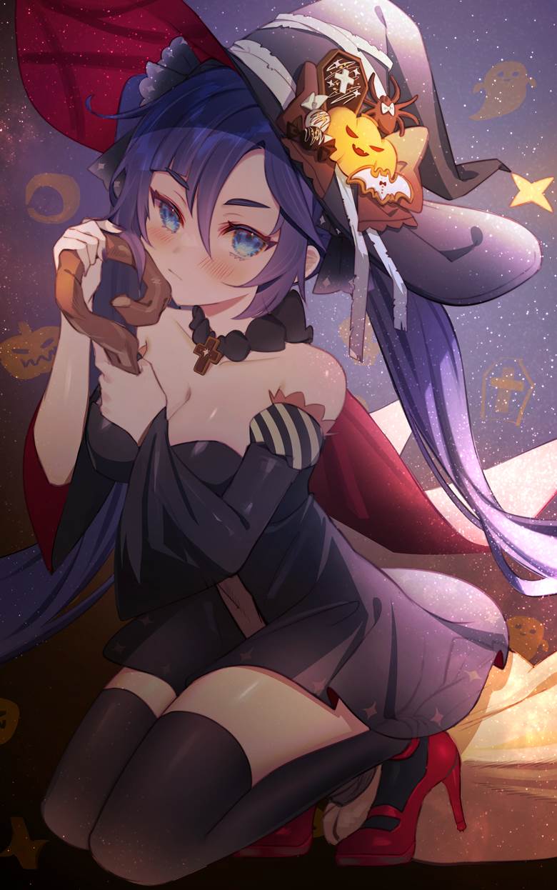 Genshin Impact, 莫娜（原神）, 阿斯托洛吉斯·莫娜·梅姬斯图斯, 美甲, 万圣节, 原神5000收藏