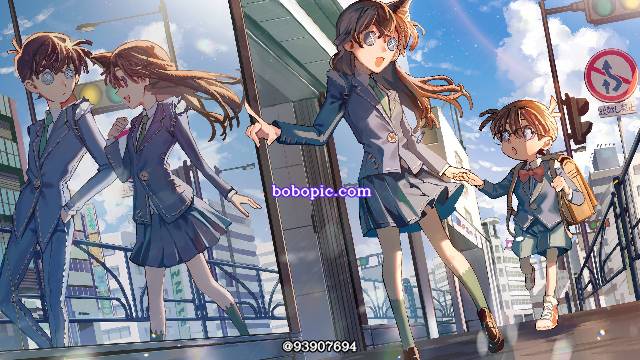 制服,名侦探柯南,商业绘图,毛利兰,第五人格图片