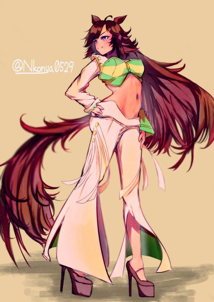 fan work, Uma Musume Pretty Derby, horse girl, Mr C B, Uma Musume Pretty Derby 100+ Bookmarks, handsome girl