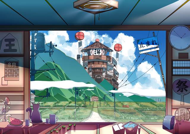 别样的风景投稿作品_P站画师六番作品分享