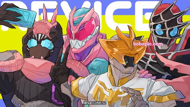 一张假面骑士Revice,令和骑士,假面骑士Revi,假面骑士Live,假面骑士Demons,假面骑士Vice绘画图片