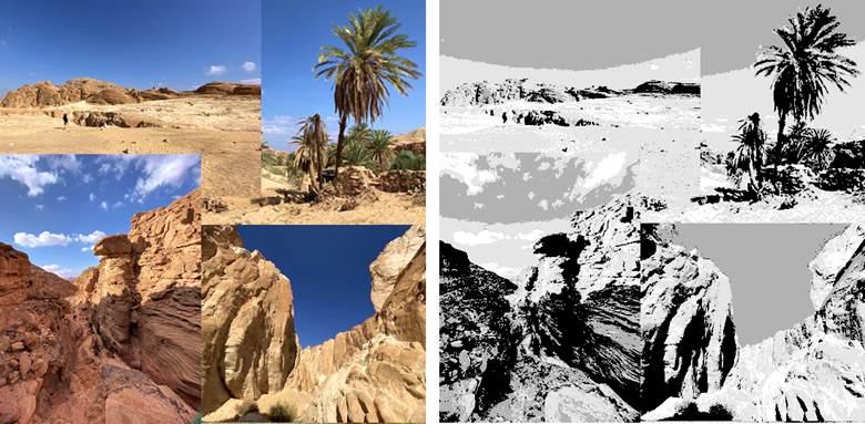 Boothに无料写真素材集：砂漠の渓谷 をアップしました|漫画素材工房的Pixiv风景插画图片