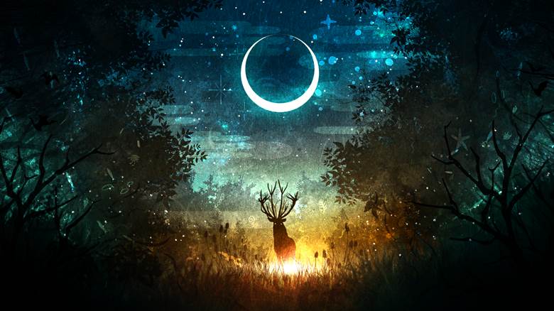 森の守り神|轮回（りんね）的Pixiv风景插画图片